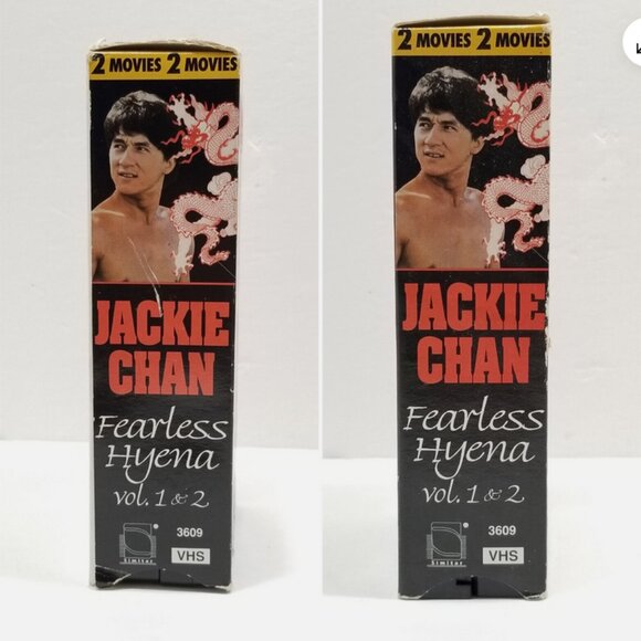 Fearless Hyena Vol 1 & 2 (VHS, 1995) 6300E1M - Picture 3 of 12